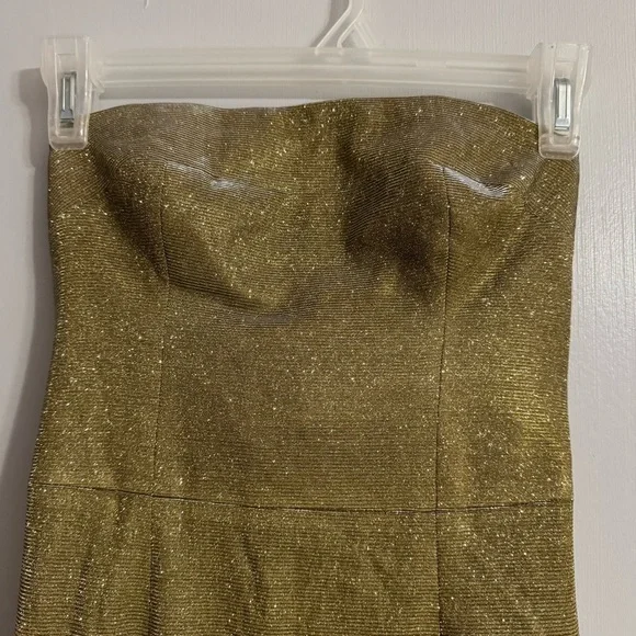 house of cb gold mini dress House of CB